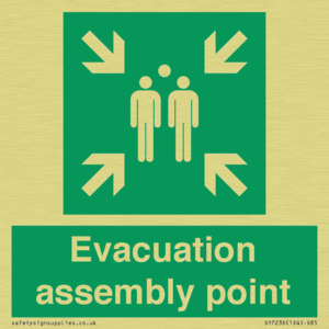 Evacuation assembly point